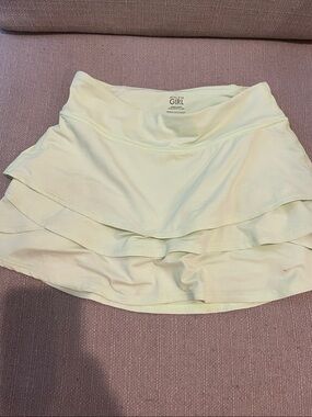 Athleta Girl lime green Active Skort